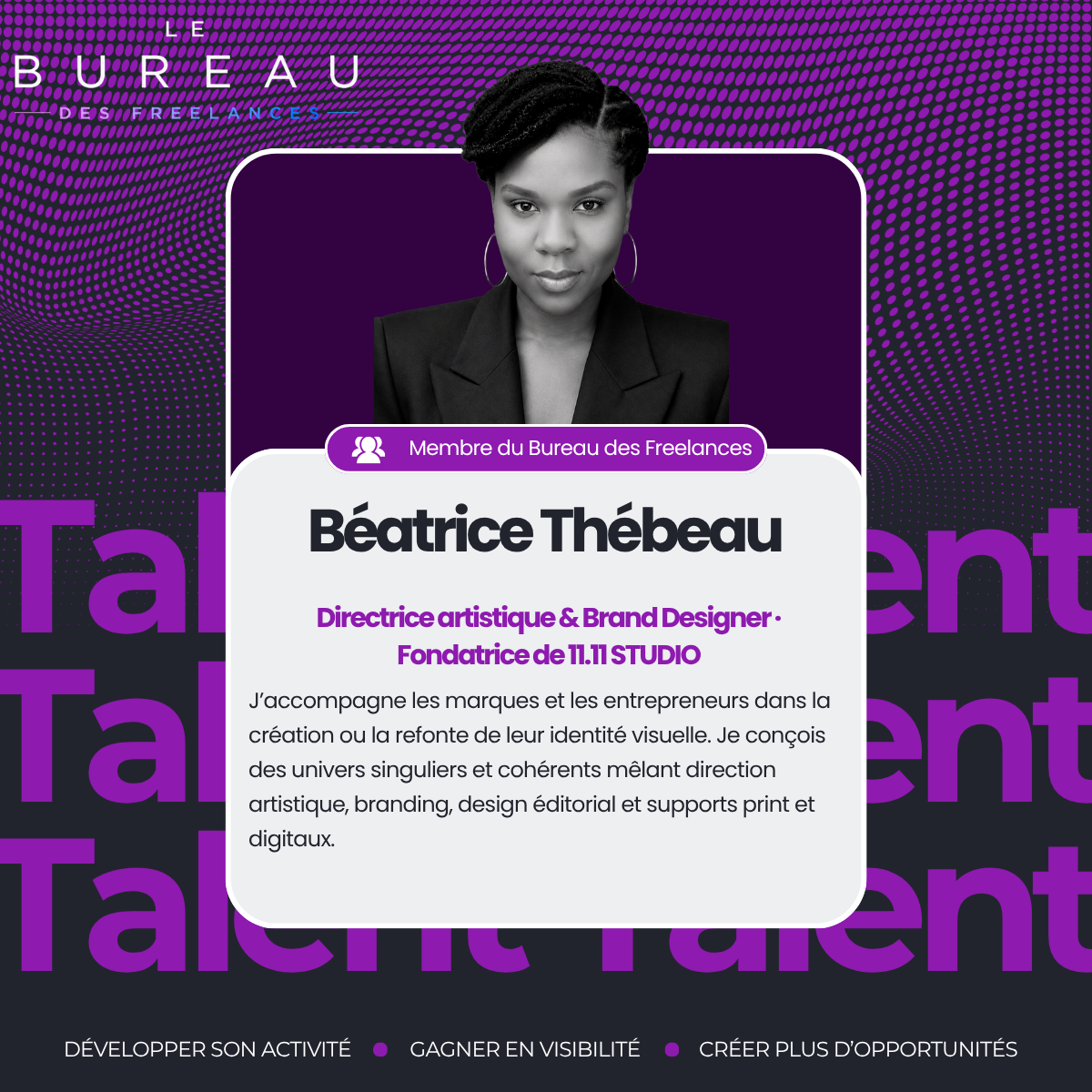 Présentation de Béatrice Thébeau